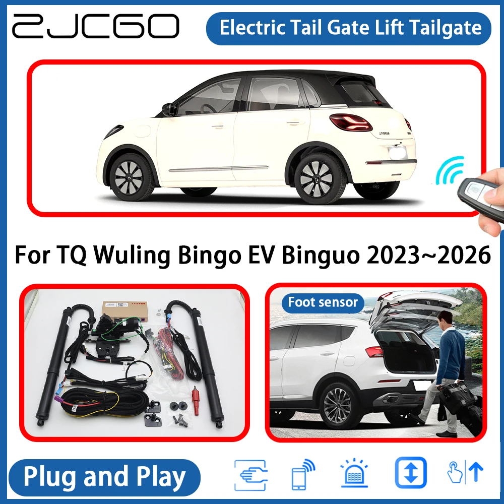 

for TQ Wuling Bingo EV Binguo 2023~2026 Automatic Powered Tailgate Power Liftgate Electric Tail Gate Lift Assisting System