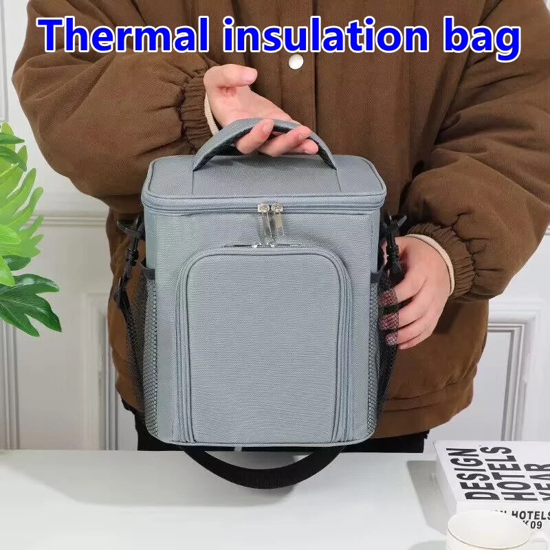 

Large Capacity Collapsible Cooler Bag Insulated Picnic Lunch Bag Box for Outdoor Travel Camping Family Party Portable Go To Work