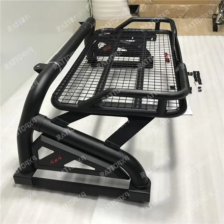 Ratto Other Exterior Accessories 4x4 Pick up Truck Sport Roll Bar With Basket for Tacoma