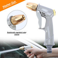 Car Washing Gun Wash Spray Sprinkler for Garden High Pressure Water Gun Water Sprayer Watering Hose Nozzle Sprinkler Foam Tool