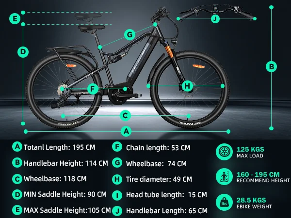 Mid-mounted motor electric bicycle peak 1000W motor 48V 16AH lithium battery e bike 29inch tire 45km/h mountain electric bike image 8