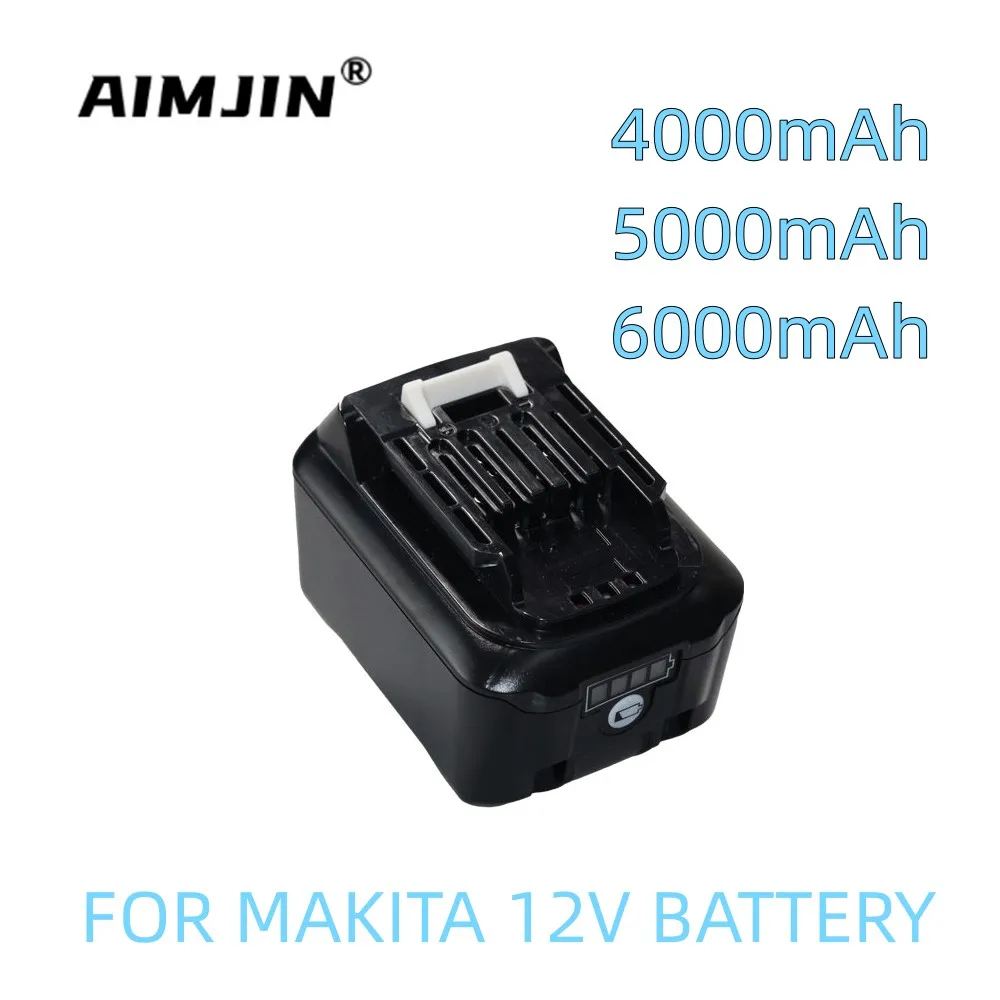 

12V Lithium Battery 6Ah Rechargeable Battery For Makita Electric Drill L1016 BL1021B BL1041B Power Tools Replacement Batteries