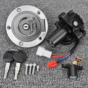 Zündmotorradschalter Swerfish -Gastankkappe, Yamaha XT660, XT660Z Lock Kit, Tenere MT03, YZF, R1, R6, MT 03, XJ6, XJ6F, XJ6, FJ09, FZ07 12 Hauptverkaufszündung XJ6 - №2