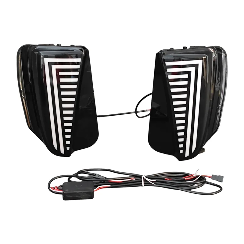 

AB61-Front Bumper Fog Lamp Turn Signal Light LED Daytime Running Lights For Toyota Prius ZVW30 2012-2015 Accessories