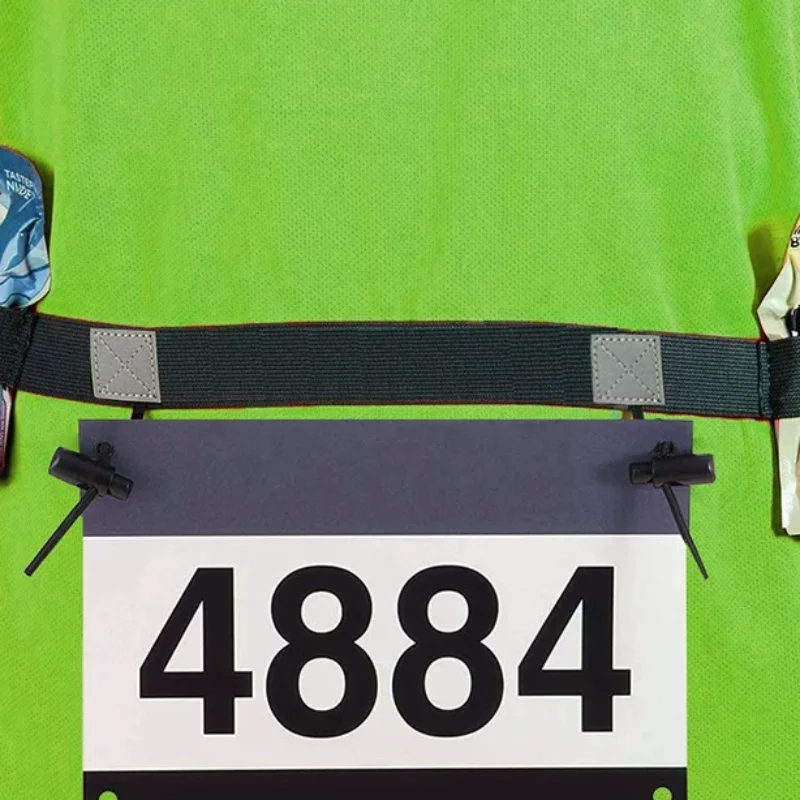 Outdoor Running Race Number Belt Waist Pack Bib Holder For Triathlon Marathon Cycling Fitness Sport Accessories