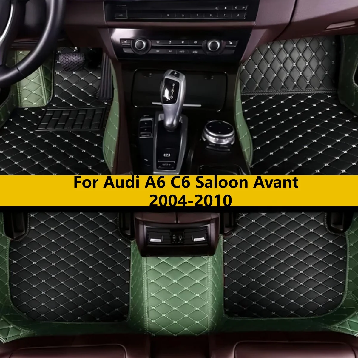 

Car Floor Mats Fit For Audi A6 C6 Saloon Avant 2004 2005 2006 2007 2008 2009 2010 Auto Accessories Pads Car Foot Carpet
