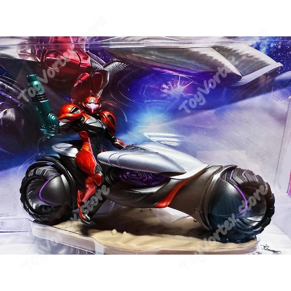 En Stock au-delà de la figurine d'action Vi-O-La Metroid Prime4 pour NS Original NFC Version asiatique région gratuite en Stock modèle Vi-O-La
