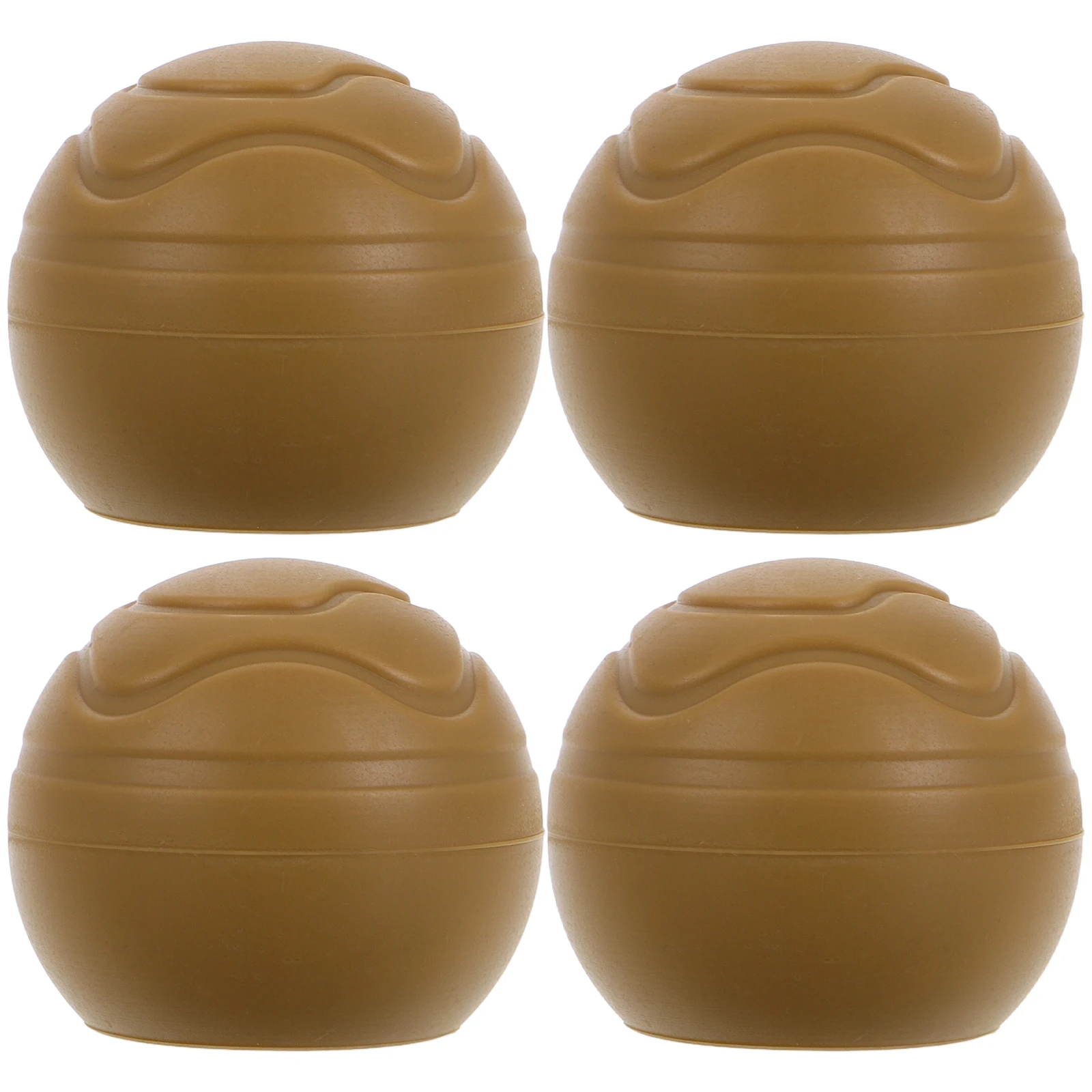 

4pcs Moon Chair Anti-sink Silicone Ball Leg Sliders for Hardwood Tile Carpeted Floors Furniture Protector Covers Durable