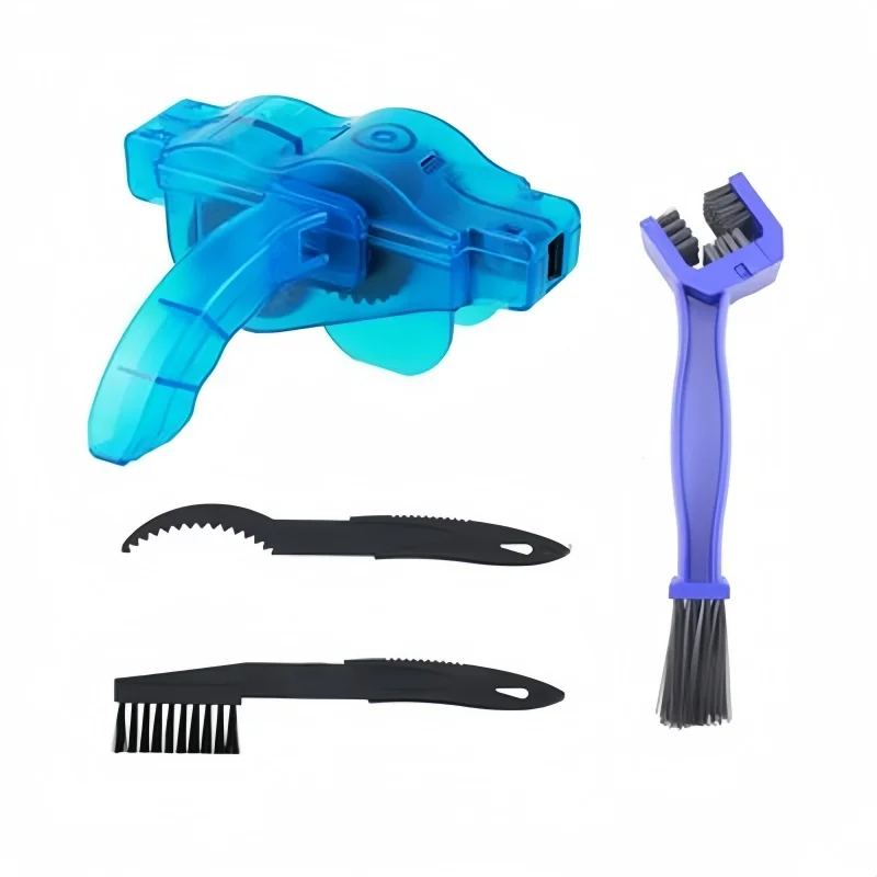 

Bicycle Chain Cleaner Portable Brush Wash Tool Set Outdoor Accessory Chain Gear Grunge Brush For Road Bike Mountain Bike