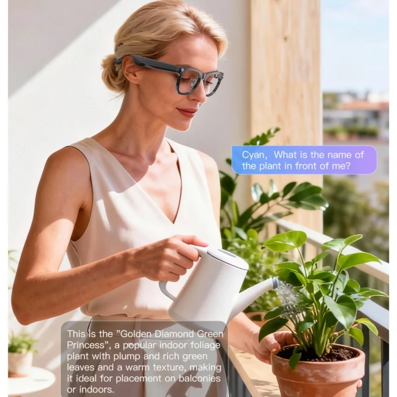 AR Glasses For Taking Photos And Cameras Wireless Ultra Light Rechargeable Office Gaming And Entertainment Smart Glasses New Hot