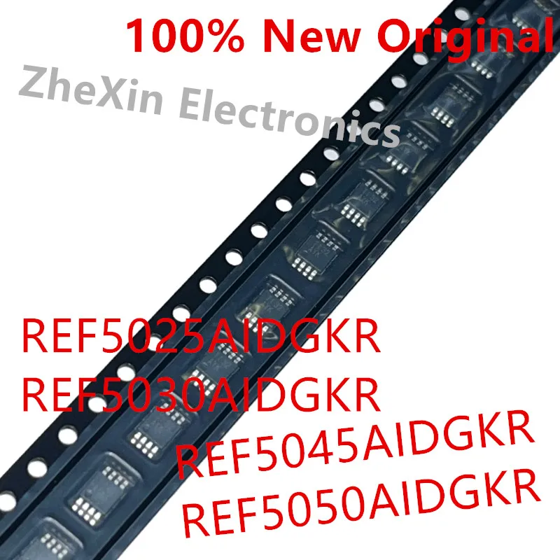 10PCS/Lot  REF5025AIDGKR  R50B 、REF5030AIDGKR  R50C 、REF5045AIDGKR  R50E 、REF5050AIDGKR  R50F New precision voltage reference