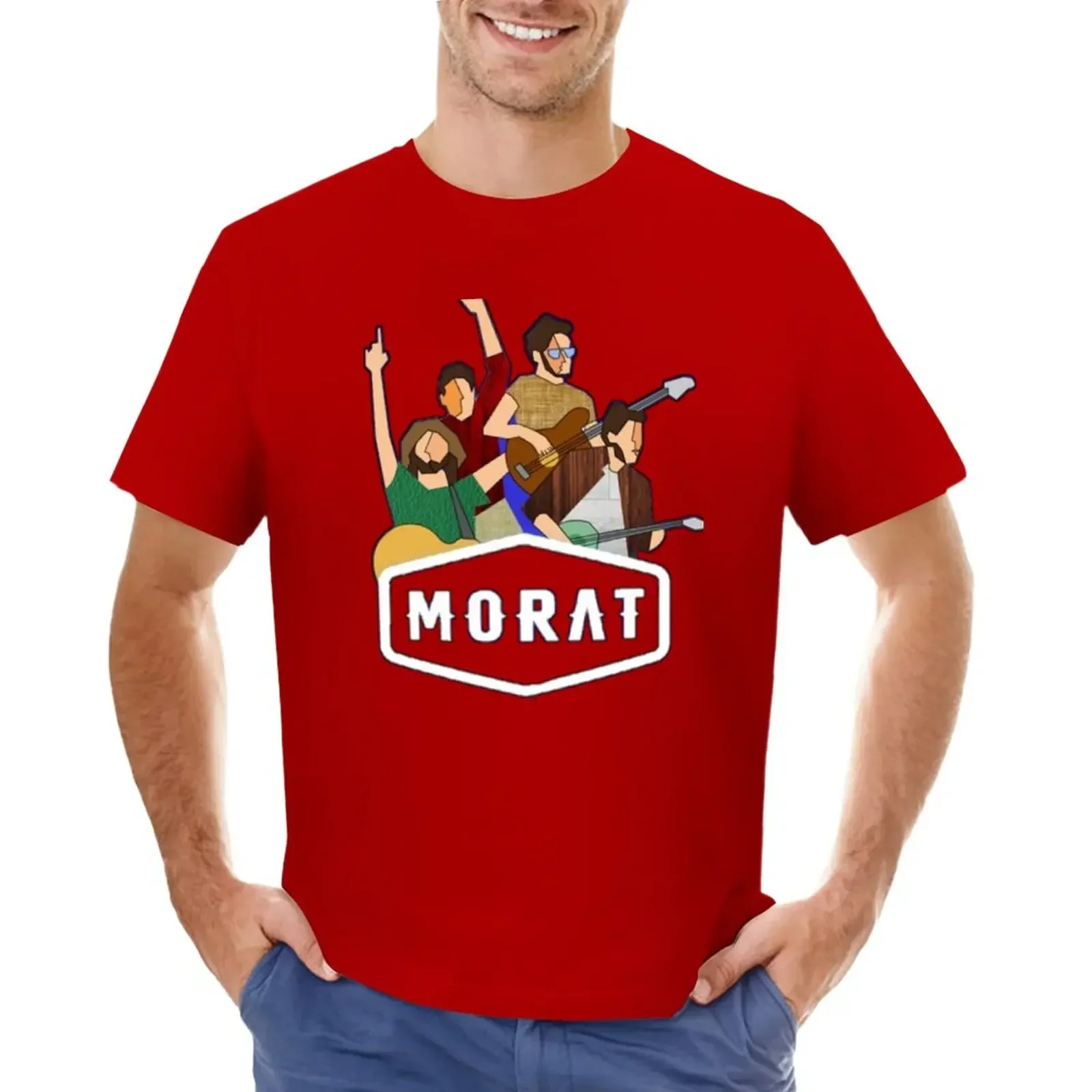 morat T-Shirt Short sleeve mens graphic t-shirts pack Hot Sale Crewneck Round Neck Short Sleeve New Arrival manga Outfits