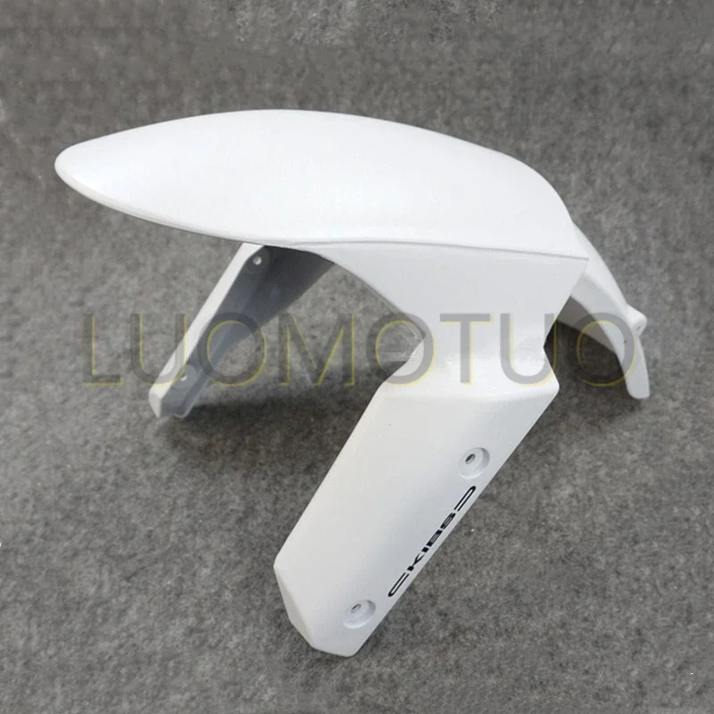 

White Fairing Front Fender Mudguard Cover Cowl Panel Fit For Kawasaki ZX-6R 636 2009-2017 ZX-10R 2011-2015 Z800 Z1000