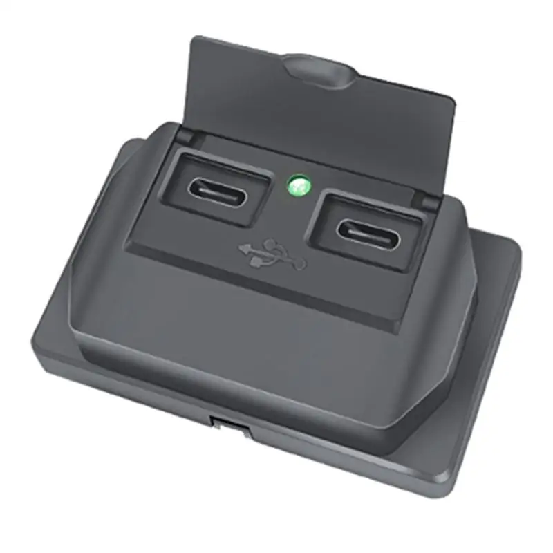 

02DE Quick Charge3.0 and PD QC3.0 RVs USB Outlet, 12V/24V Panel Mount SurfaceCar USB Port Outlet Waterproof