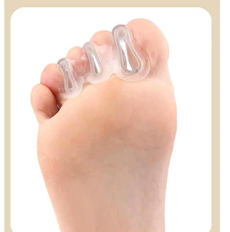 1/10Pair Toe Separator Fingers Feet Toe Spreader Hallux Valgus Bunion Corrector Toe Straightener Corrector Finger Separators