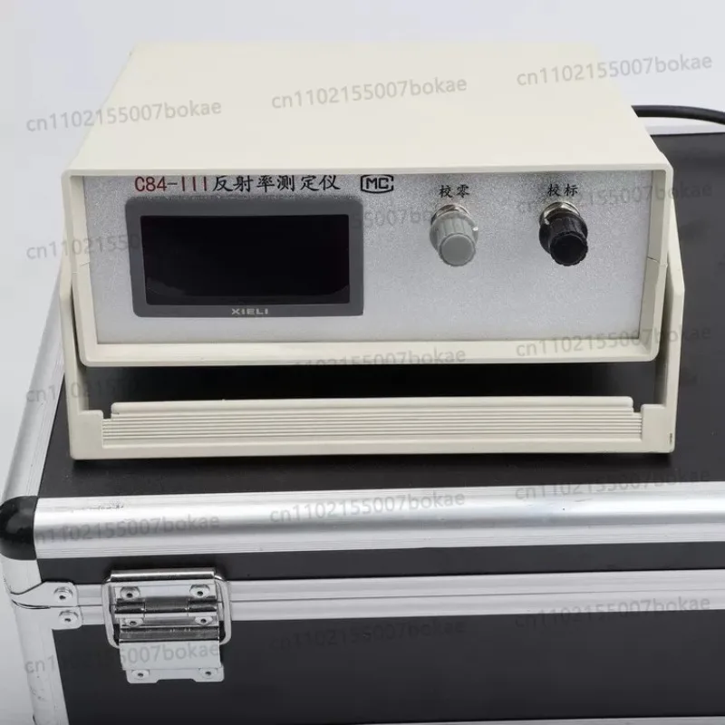 Reflectivity tester C84-1I conducts test for CM84-3 paint, coating, pigment and ink coverage comparison