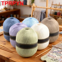 150g Jedwabna przędza bawełniana do robótek ręcznych Cienka przędza koronkowa do szydełkowania dzianiny Sweter Szale Szaliki Kapelusz Linia Szydełkowa nić amigurumi