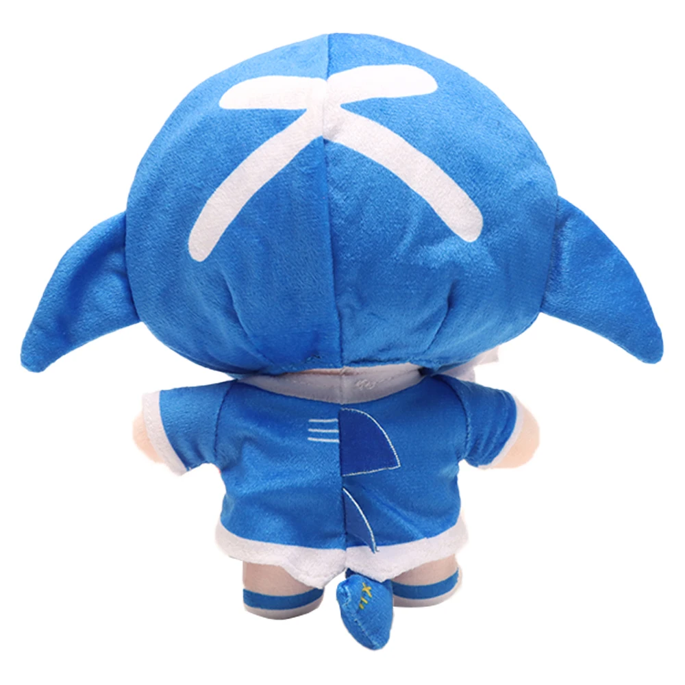 Kawaii Gawr Gura Plush Hololive Friends с U-образными плюшевыми игрушками, милые периферийные фигурки, куклы, фанаты, подарки на день рождения, детские игрушки, декор комнаты