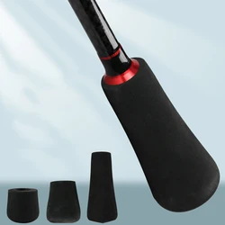 Fishing Rod Rear Blocking Protection Set 30/45/70mm Handle End Protective Cover Fishing Lure Pole Repair DIY Accessories