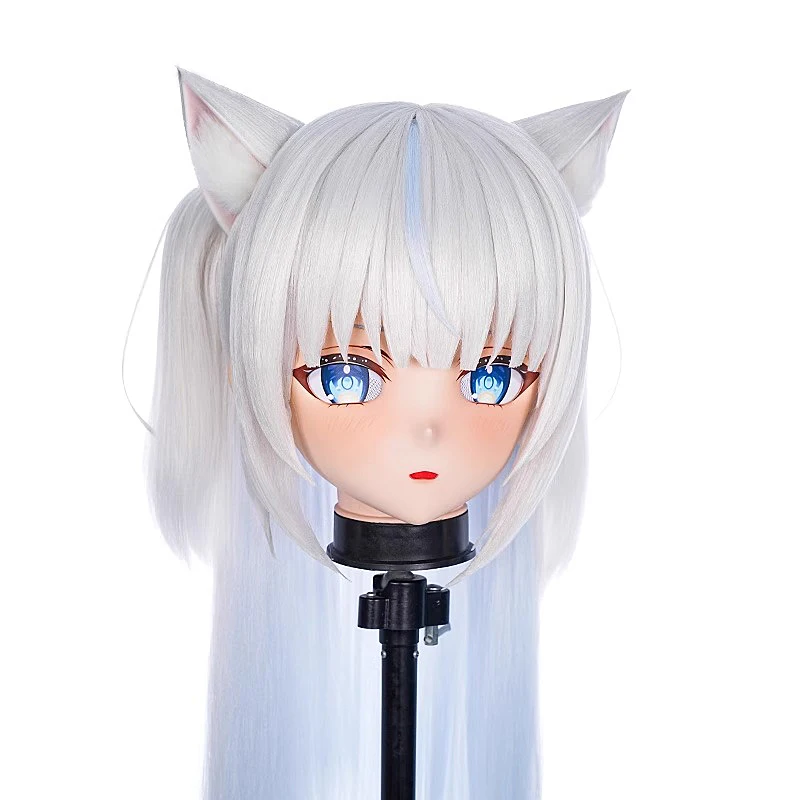 

Handmade Customize Full headband lock Doll Cartoon Character Kig Cosplay Kigurumi Mask Resin Japanese Anime Kigurumi Masks