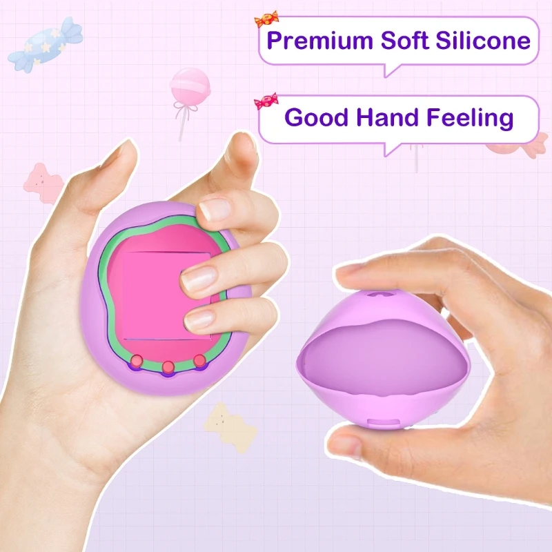 Electronic Pet Machine Silicone Shockproof Case for Tamagotchi Uni Virtual Pet P31B