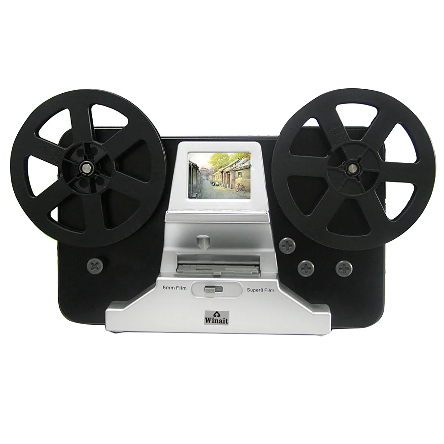 Winait Super 8/8Mm Roll Film Scanner, Digital Film Converter