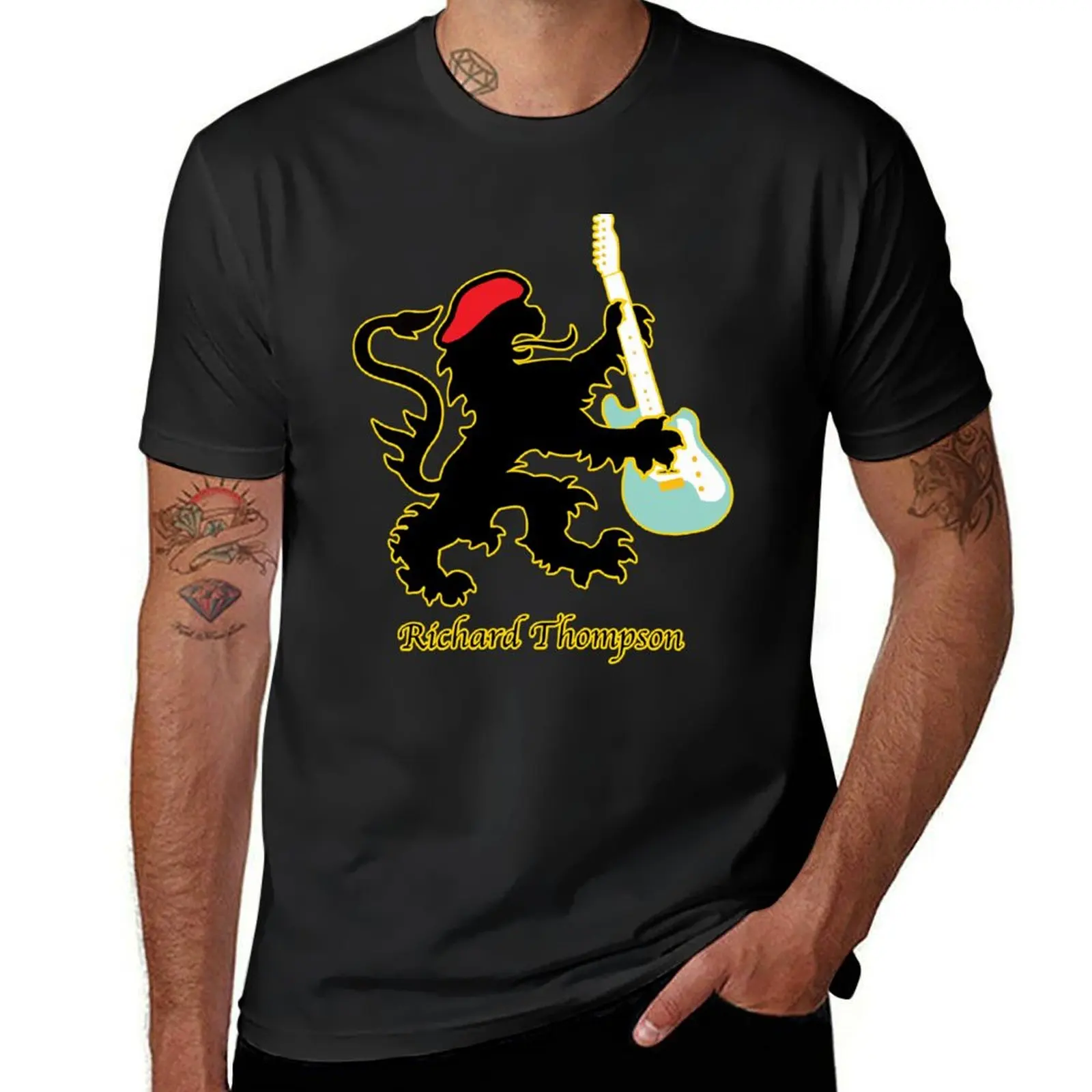 Richard Thompson T-Shirt tops summer clothes t shirts for men graphic