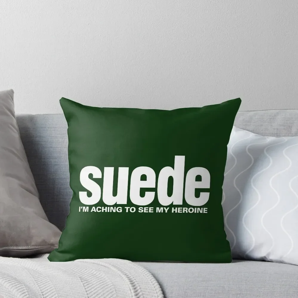 

Suede (Aching To See...) Throw Pillow Cushions For Sofa Elastic Cover For Sofa Christmas Pillow Covers pillow