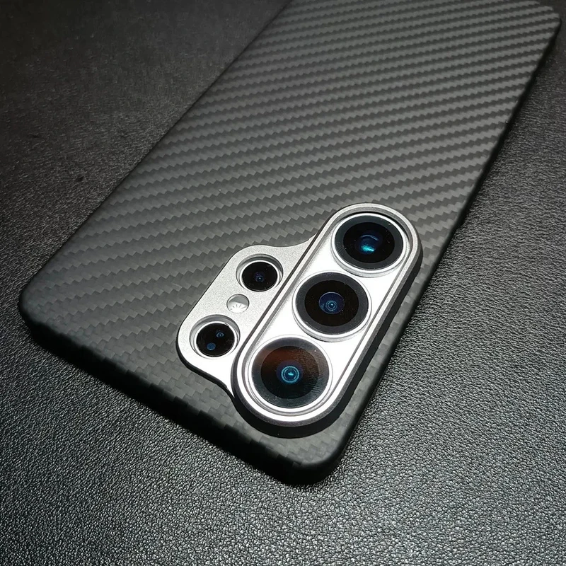 P+ Real Carbon Fiber Magnetic Case For Samsung Galaxy S26 Ultra For Magsafe Cover