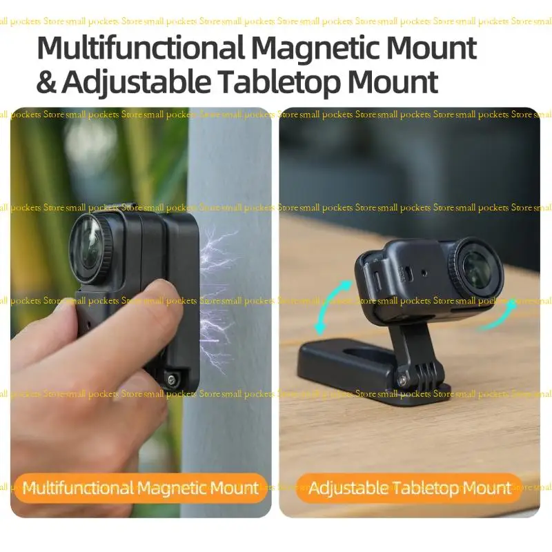 R1WD Camera Mount 360Rotating Foldable Bracket For OsmoNano Camera Holder