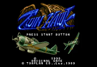 Twin Hawk 16bit MD Game Card For Sega Mega Drive For Genesis