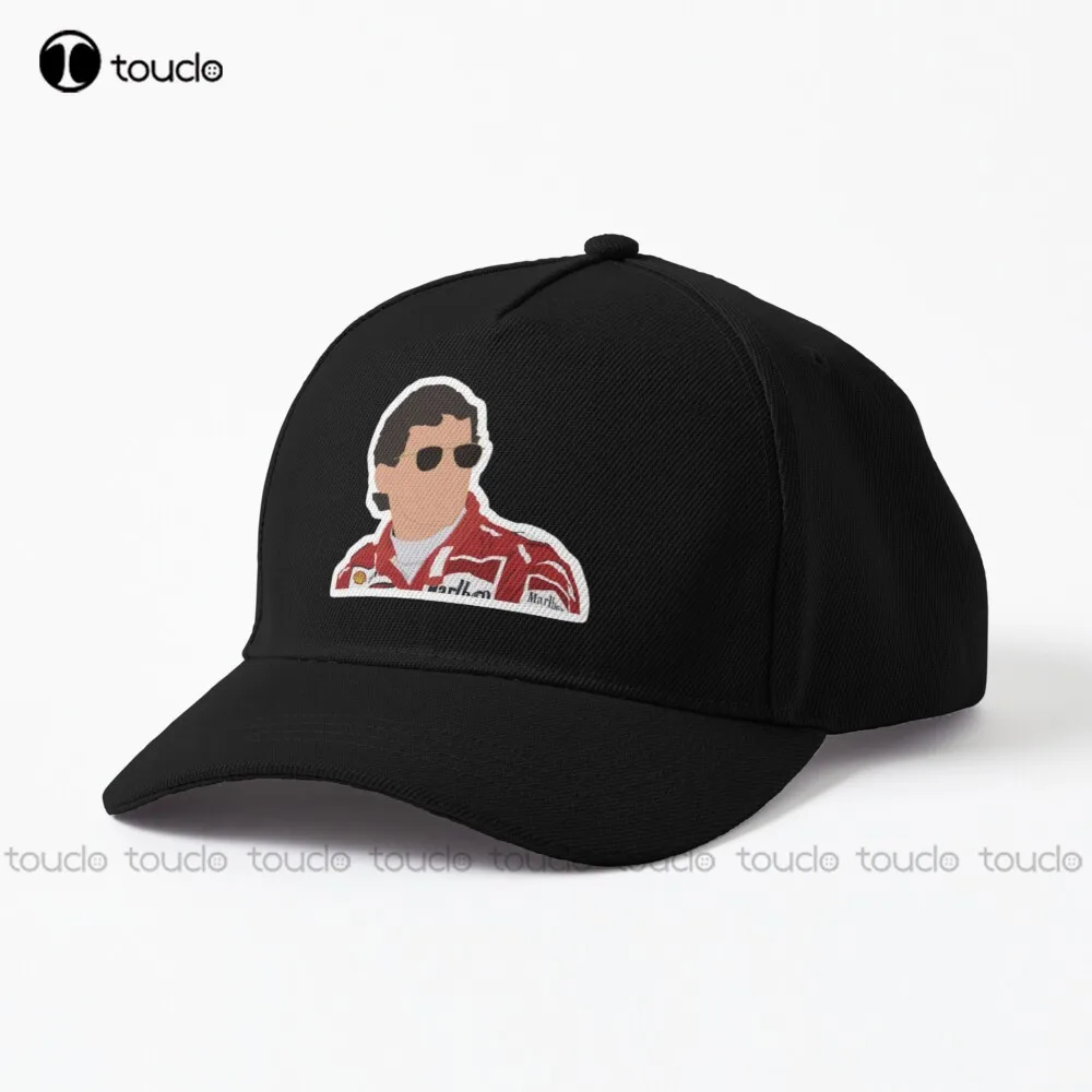 Ayrton Senna Sempre : Merchandise And Apparel -  Baseball Cap Cycling Cap Outdoor Simple Vintag Visor Casual Caps Custom Gift