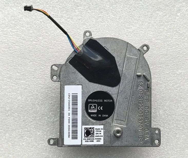 

0NRVG6 для Dell Latitude 7212, прочный экстремальный вентилятор охлаждения процессора ноутбука, вентилятор-кулер DFS150005370T FJFF 13NJ-25A0301