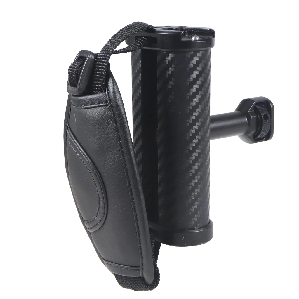 Universeller rechter und linker Seitengriff für Kamerakäfig-Handgriff mit Kaltschuhhalterung für Mikrofon-Videoleuchte für Sony für Canon Nikon – Detail 17