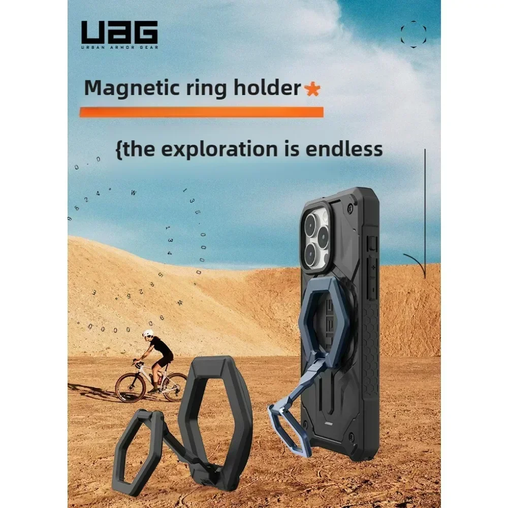 Strong Magnetic Ring Stand for IPhone 16 Pro Max 14 13 15 Magnet Finger Grip Kickstand Mobile Phone Holder for Samsung Huawei