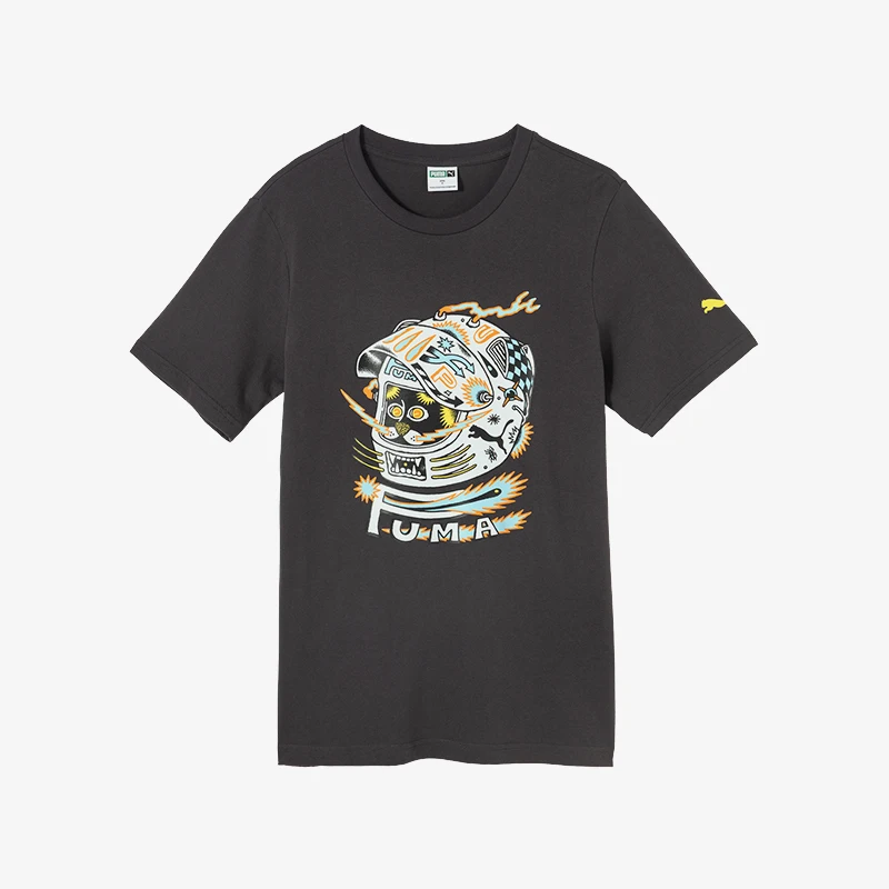 

Puma Authentic Summer Men and Women's Casual Fashion Soft Sports Short Sleeve 631503-80