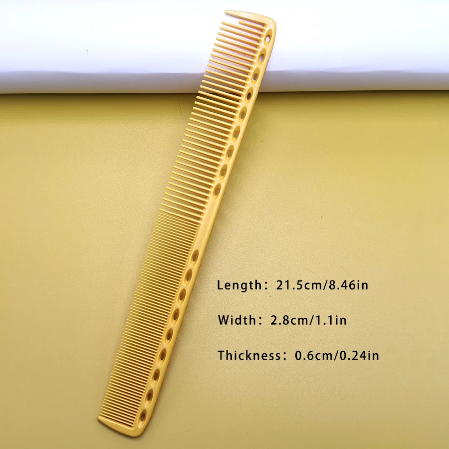 Sechsteiliges Set Haarschneidekämme in Abgestuften Größen, Erhältlich in Fünf Farben, Ein Unverzichtbares Friseurkamm-Set für Salon-Stylisten – Detail 5