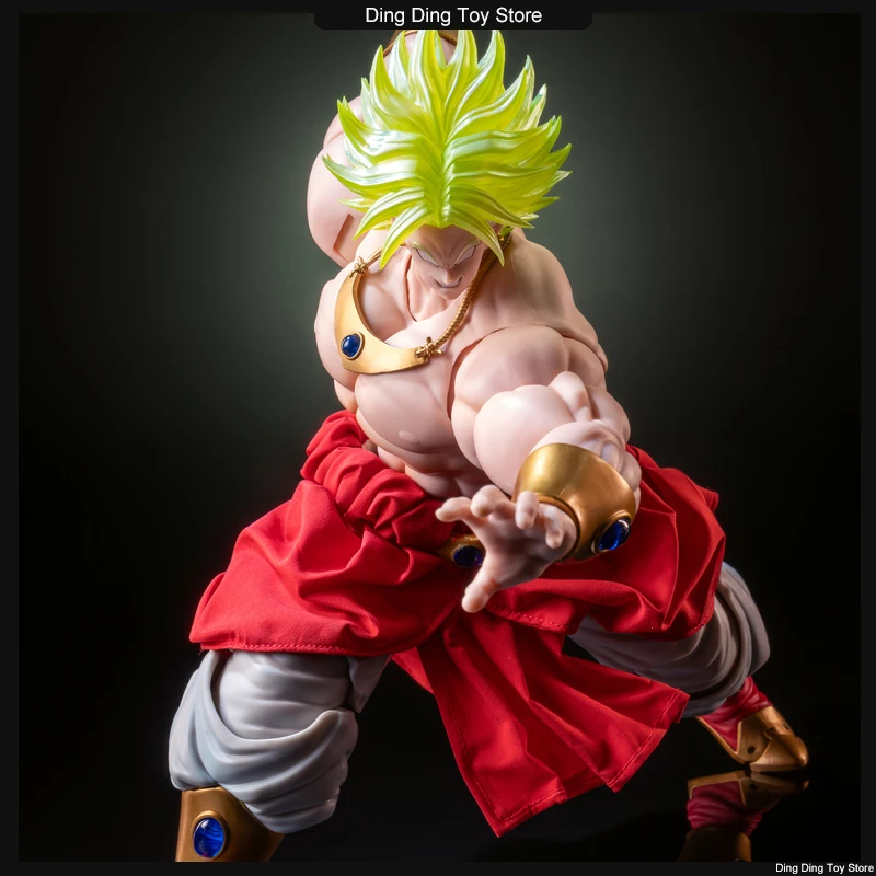 新しいドラゴンボールビーストスピリットブロリーフィギュア赤いスカートスカート裾ドレススカートフィギュアアクセサリーおもちゃギフトファンのための