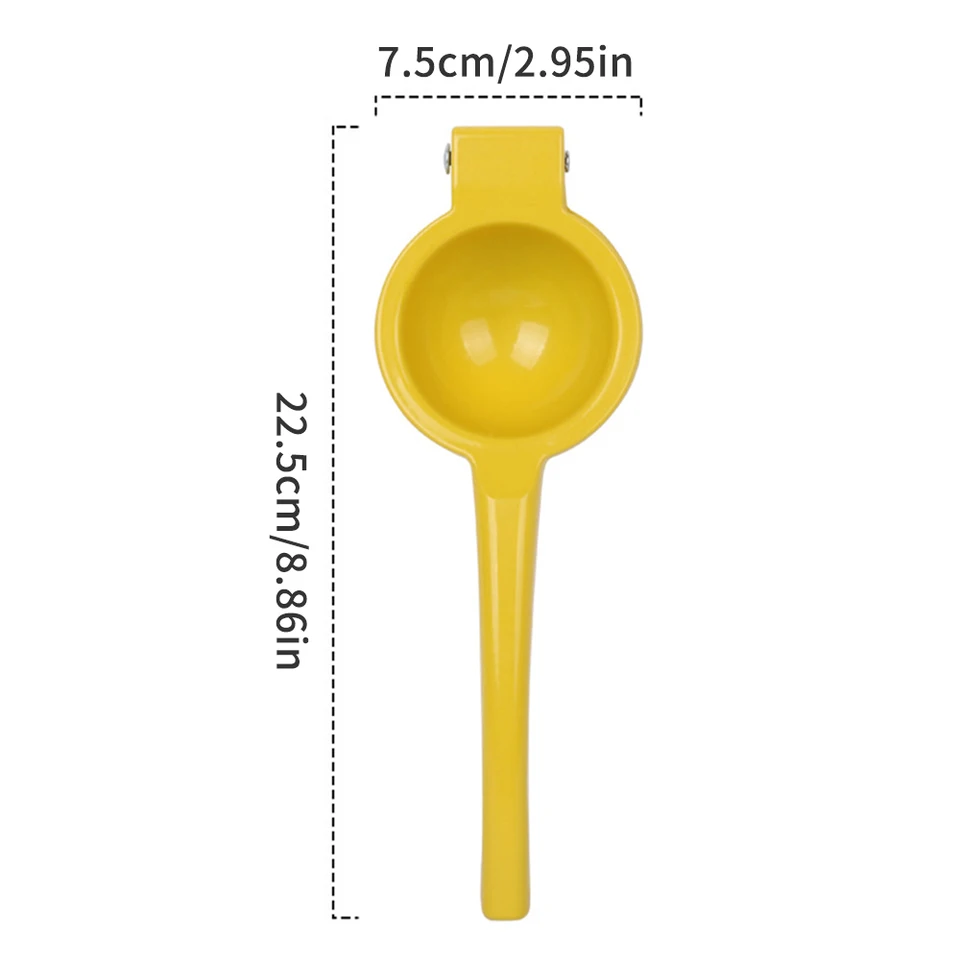 Lemon Squeezer Manual Juicer Citrus Lemon Squeezer Fruit Juicer Lime Press Metal Professional Hand Juicer Kitchen Tool, image 5