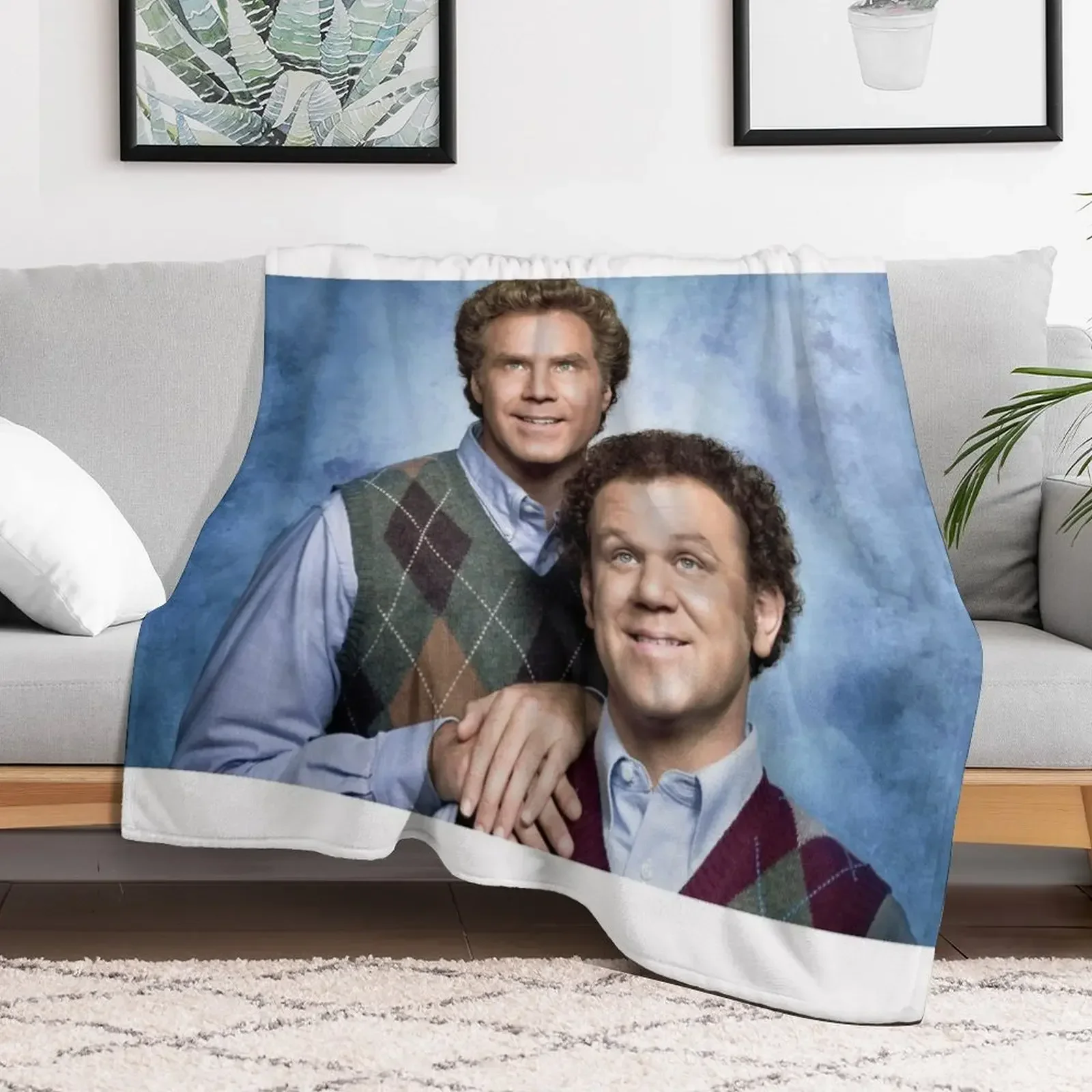 

Step Brothers Throw Blanket Flannels Luxury St heavy to sleep Multi-Purpose Blankets Furrys warm for winter Blankets