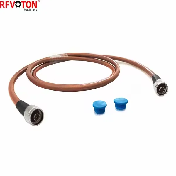 Factory supply N Type male Plug to N Type male Plug for RG393 Coax Pigtail Jumper extension Cable assembly