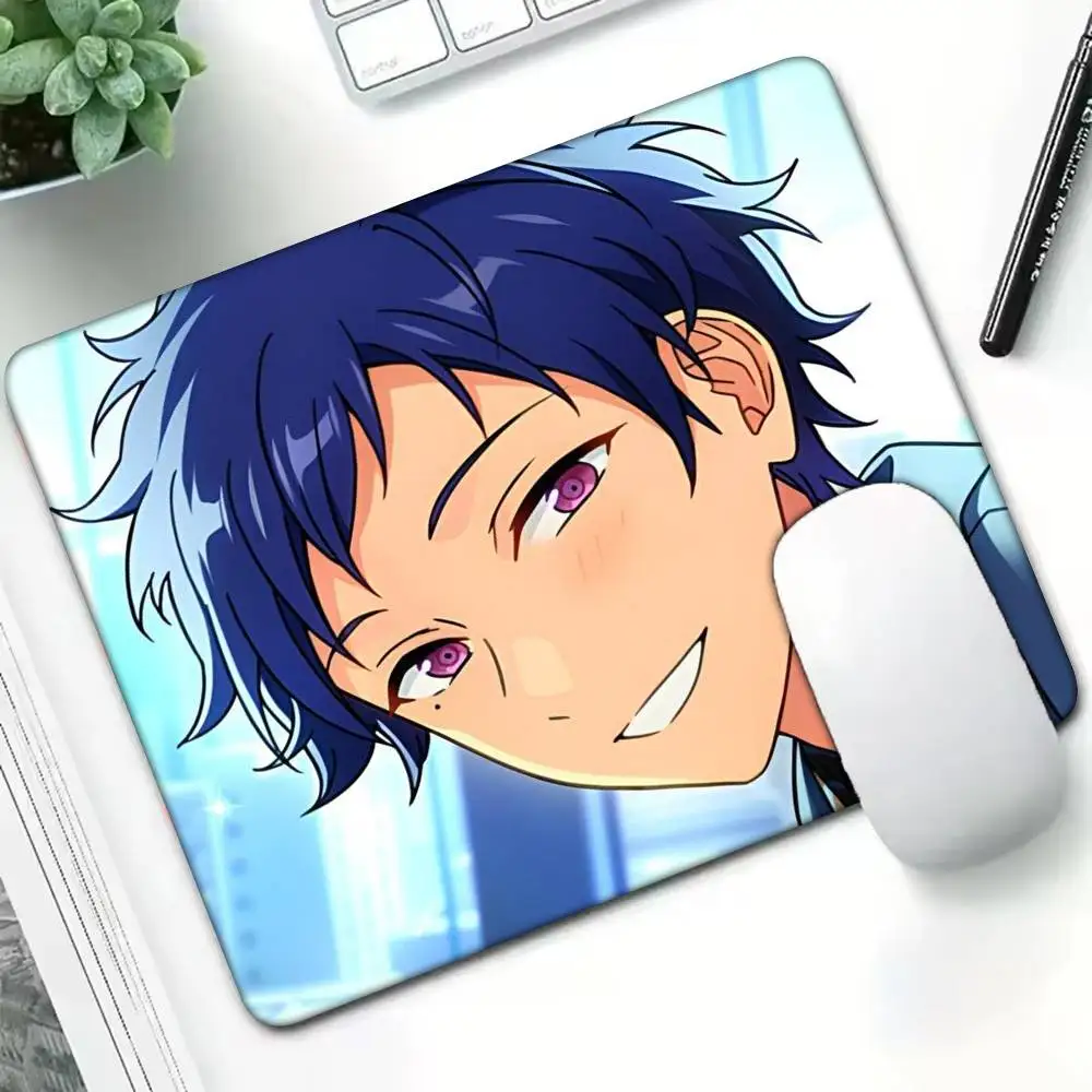 1pc Music Game Fushimi Yuzuru Mousepad Small LockEdge For Gamers Computer Desk Pad Rectangular Anti-slip Rubber