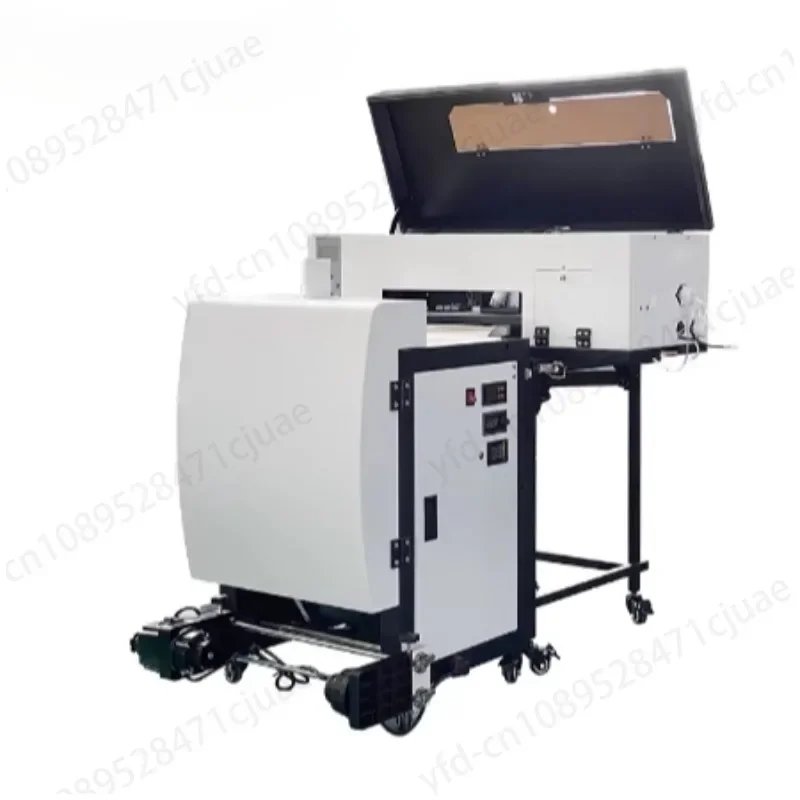 

A4 A3 30cmOffset Vertical Automatic DTF Station Automatic Powder Vibrating Screen Oven Dryer Vibrating Screen