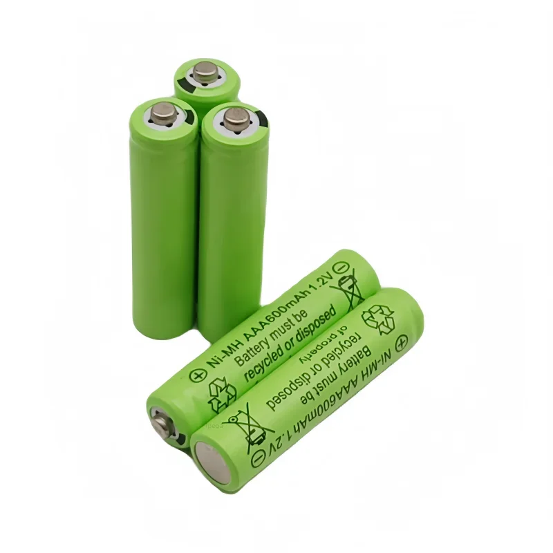 New AAA 1.2V 600mAh battery Ni-MH rechargeable lpega battery for Toy Remote control Rechargeable Batteries AAA 1.2V battery