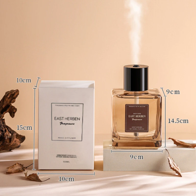 500ml Reed Diffuser Oil Flameless Home Fragrance Air Freshener Tea Scent Air Car Odor Sticks Aromatherapy Diffuser view 6
