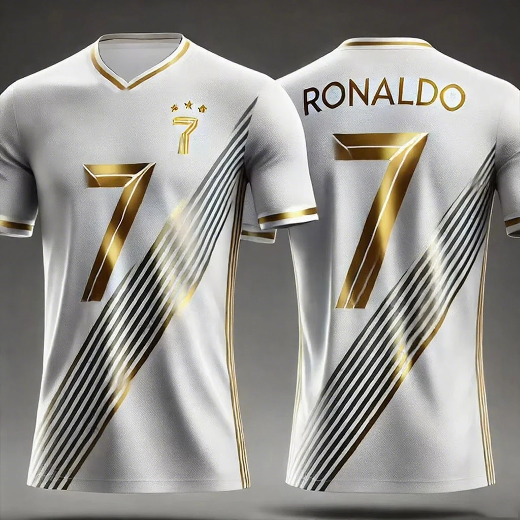 

RONALDO trains in sports football 3d Printing Sports Leisure Dry Quickly Breathable And Comfortable Men's And Women's T-Shirt