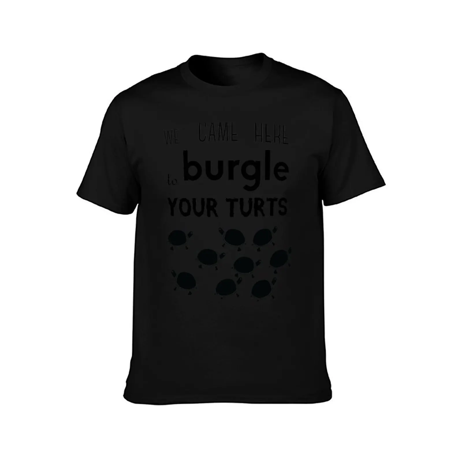 your turts T-Shirt Summer Casual Cotton Tee Oversized Streetwear Tops Vintage Graphic Print Loose Fit Short Sleeve