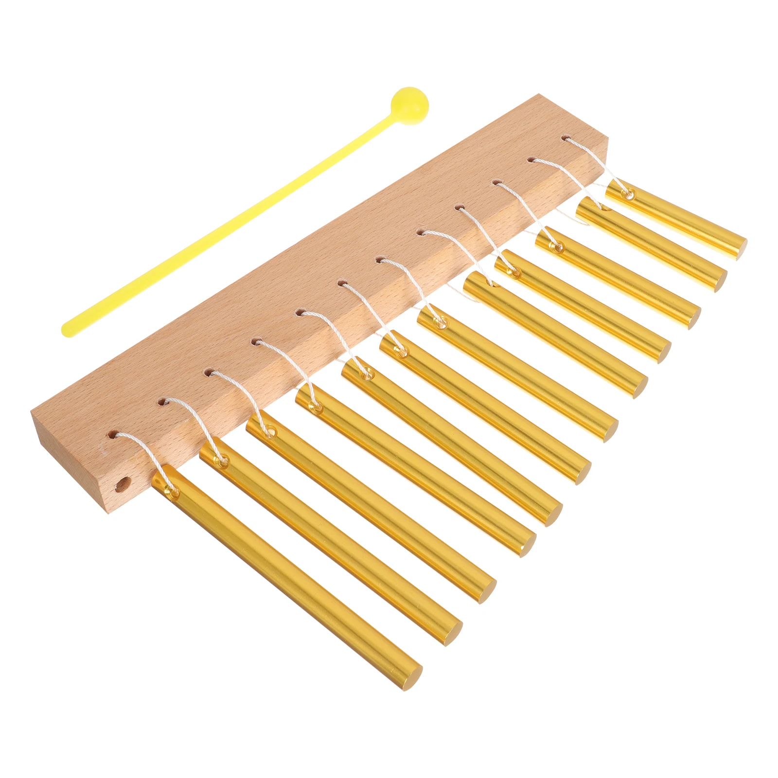 

1Set High Class Metal Twelve-tone Wind Chime Percussion Musical Instrument For Kids Education Toy