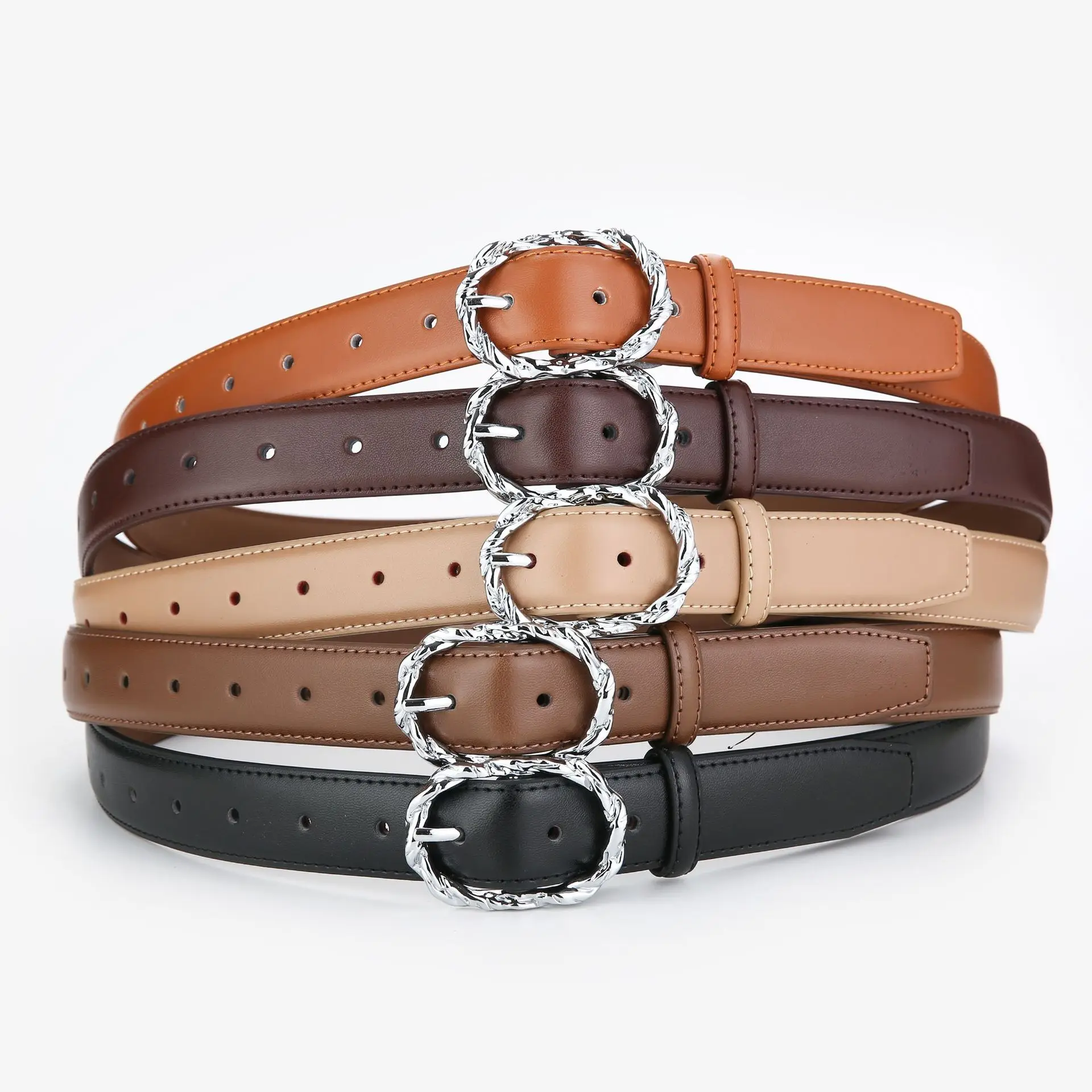 Moda donna vintage corsetto in vera pelle femminile fascia da smoking cappotto cintura abito decration cintura stretta J577