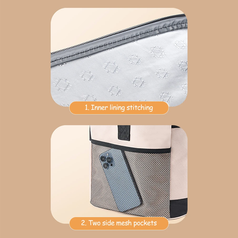 30L Large Capacity Picnic Bag Portable Waterproof Thermal Insulation Bag Ice Bag Lunch Box Bag Outdoors Food Storage Cooler Bag image 2